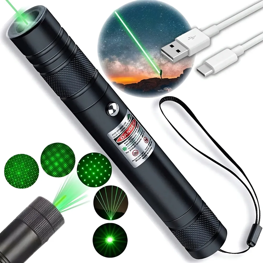 wskaznik-laserowy-pointer-laser-zielony-usb-mocny-duzy-zasieg-akumulator-stan-nowy