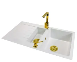 kuchenny-zlewozmywak-granitowy-15-komorowy-ociekacz-bateria-dozownik-zloto