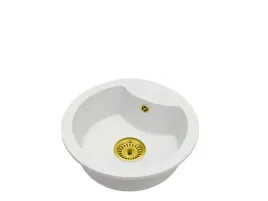 kuchenny-zlewozmywak-jednokomorowy-granitowy-okragly-mila-zloty-syfon