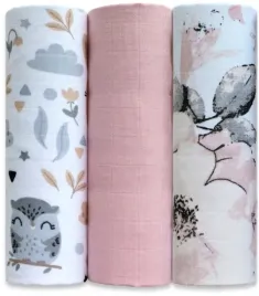 raf-zestaw-pieluch-muslin-3-pak-polana-roz-kwiat