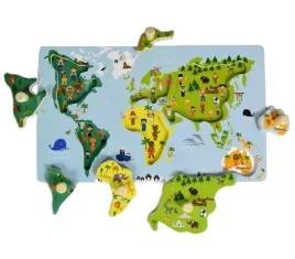 drewniana-ukladanka-mapa-swiata-z-uchwytami