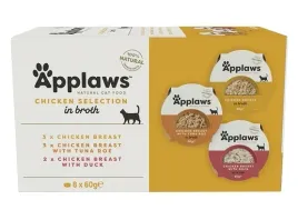 applaws-miseczki-dla-kota-chicken-selection-multi-pack-8x60g