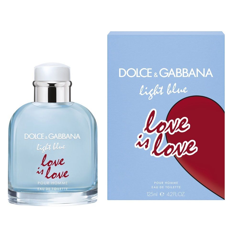 dolce & gabbana light blue pour homme love is love