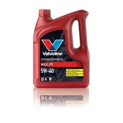 Olej silnikowy Valvoline 5W-40 4L MaxLife 5w40