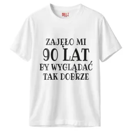 koszulka-biala-meska-zajelo-mi-90-urodziny-prezent-upominek-r-l