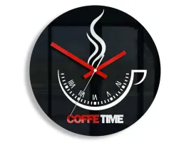 zegar-scienny-coffee-time-ii-black-lumarko
