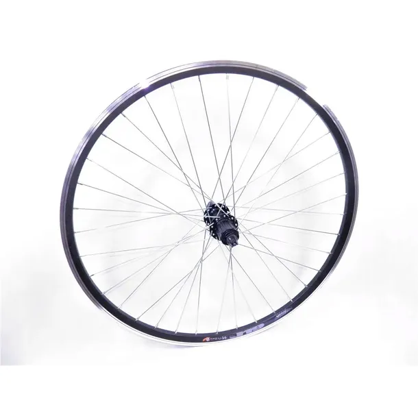 Koło 28" tył pod kaseta 8 rz piasta Shimano QC300 stożek rowerowe v-brake