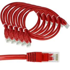 patchcord-u-utp-kat-6-pvc-0-5m-czerwony-alantec-x5
