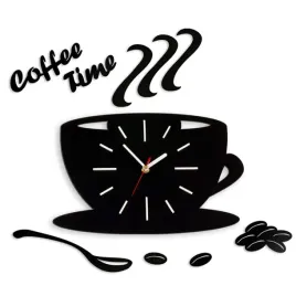 zegar-scienny-coffee-time-filizanka-satin-lumarko