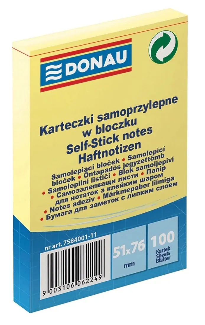 bloczek-samoprzylepny-jasnozolty-karteczki-notes-stan-nowy