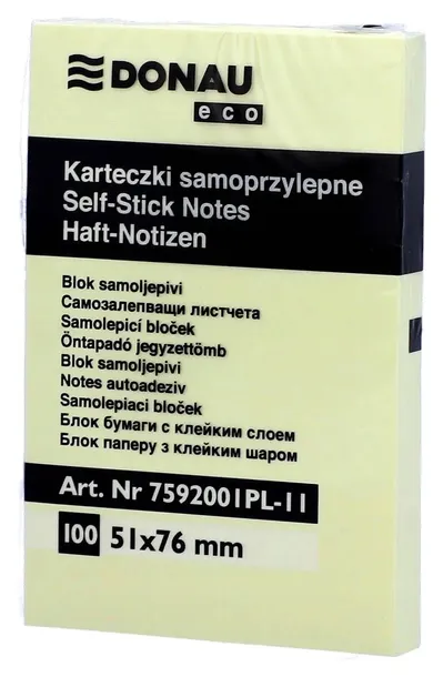bloczek-samoprzylepny-jasnozolty-karteczki-notes-stan-nowy