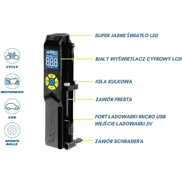 kompresor-rowerowy-samochodowy-pompka-sprezarka-powerbank-usb-michelin-wydajnosc-efektywna-8-l-min