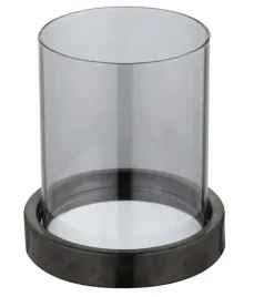 swiecznik-szklany-lampion-klosz-antracyt-o12x14-cm