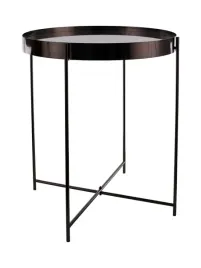 stolik-kawowy-okragly-loft-czarny-nikiel-z-lustrem