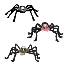 pajak-duzy-wlochaty-czaszka-na-halloween-60cm