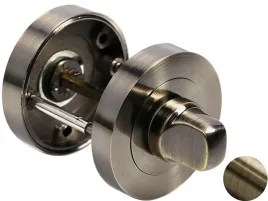 rozeta-okragla-wc-do-drzwi-zlota-patyna