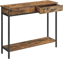 konsola-waski-stolik-z-dwoma-szufladami-loft-100cm