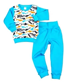 pizama-pizamka-dziecieca-rekiny-shark-r-86-klekle