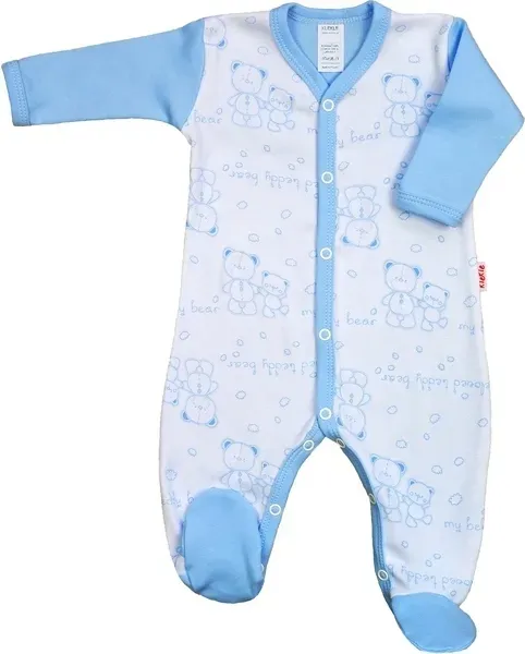 PAJAC pajacyk rozpinany standard Misie niebieskie r 62 KLEKLE