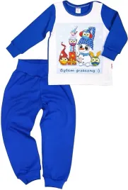 pizama-swiateczna-balwanek-i-sowy-r-86-klekle