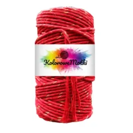 sznurek-bawelniany-czerwony-zlota-nic-60m-2mm