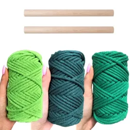 sznurek-bawelniany-pleciony-zestaw-zielony-kijek