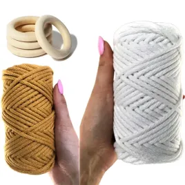 sznurek-bawelniany-pleciony-zestaw-100m-musztarda