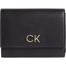 calvin-klein-portfel-damski-re-lock-trifold-czarny