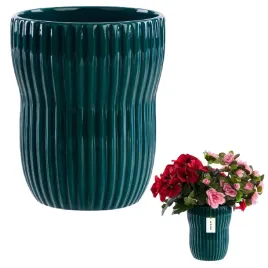 doniczka-ceramika-zielony-botle-16-cm-x-13-x-16-cm