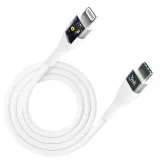 kabel-usb-typ-c-lightning-3mk-20w-3a-bialy-waga-z-opakowaniem-0-05-kg
