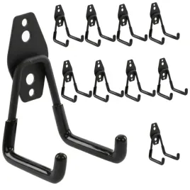 10x-hak-scienny-prosty-7cm-narzedzia-garaz-ogrod-sprzet-40kg-wieszak-mlotek