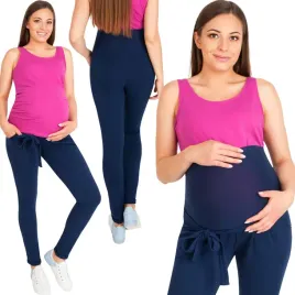 spodnie-ciazowe-dresowe-rozm-m-lena-z-kokarda