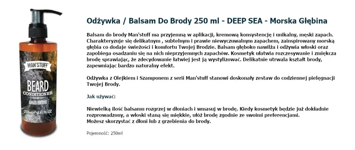 man-stuff-odzywka-do-brody-250-ml-morska-glebina-marka-bez-marki-pojemnosc-250-ml