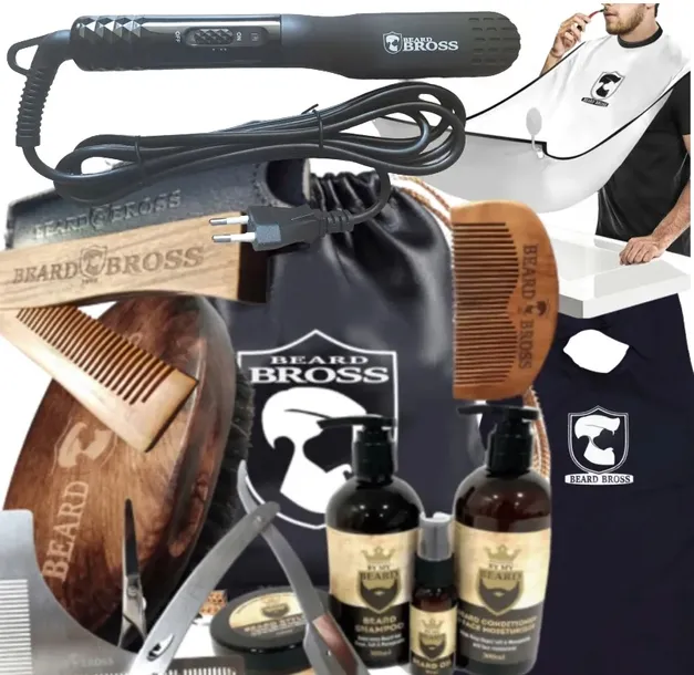 Beard Bross Prostownica Zestaw do Brody By My Beard Kosmetyki Prezent