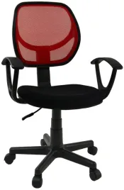 fotel-obrotowy-krzeslo-biurowe-dropek-czerwo-czarn