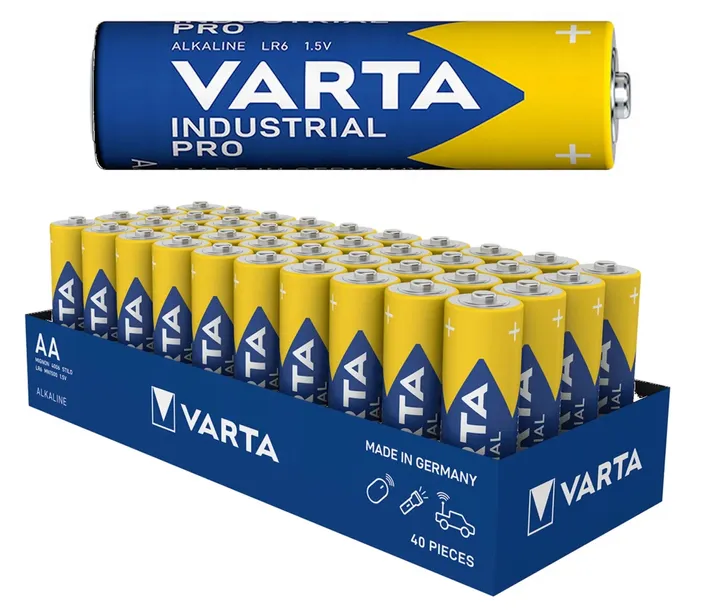 40x LR6 VARTA 1,5V BATERIE INDUSTRIAL MOCNE AA R6