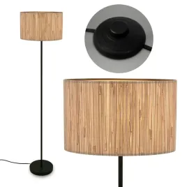 lampa-podlogowa-stojaca-e27-czarna-metalowa-klosz-naturalny-boho-do-salonu