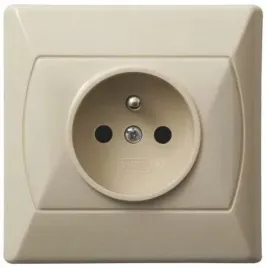 ospel-akcent-gniazdo-pojedyncze-z-uziemieniem-bezowy-kontakt-gp-1az-01