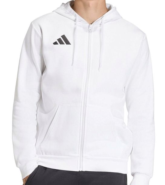 BLUZA MĘSKA ADIDAS ROZPINANA BAWEŁNIANA Z KAPTUREM DRESY Entrada 26 - L