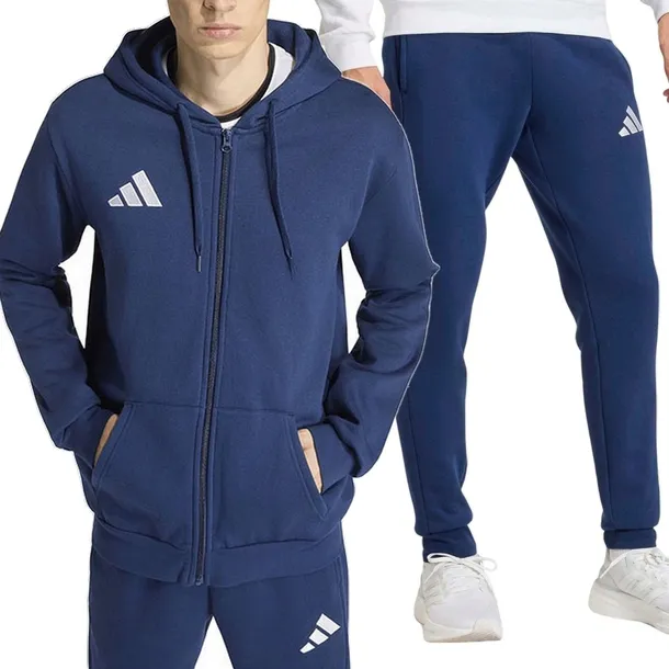 ADIDAS DRESY MĘSKIE KOMPLET BLUZA rozpinana SPODNIE ENTRADA 26 - S