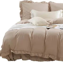 posciel-jednolita-140x200-1-poszewka-komplet-z-falbanka-ruffy-bezowa-bez