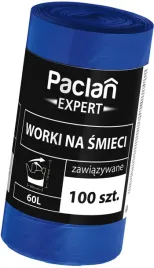 worki-na-smieci-60l-100-sztuk-paclan-expert-zawiazywane-mocne-nie-pekajace
