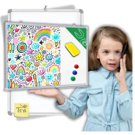tablica-magnetyczna-suchoscieralna-60x40-dla-dzieci-mala-na-sciane-biala