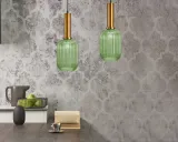 lampa-zielona-ryflowana-frezowana-retro-wiszaca-tuba-zlota-app458-e27-dlugosc-wysokosc-90-cm