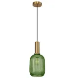 lampa-zielona-ryflowana-frezowana-retro-wiszaca-tuba-zlota-app458-e27-zasilanie-sieciowe
