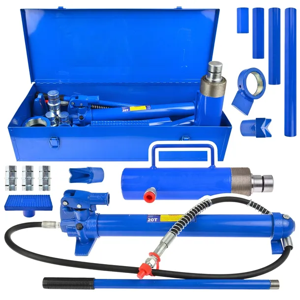 ZESTAW ROZPIERAKÓW HYDRAULICZNYCH 20 TON POMPA 330-460MM WALIZKA