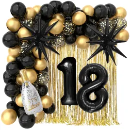 scianka-zestaw-balonow-na-18-urodziny-czarny-79szt-urodzinowe-czarno-zlote