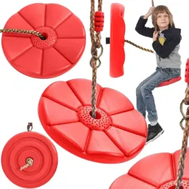 hustawka-ogrodowa-dla-dzieci-okragla-dysk-mocna-czerwona-do-ogrodu