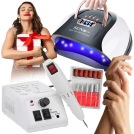 zestaw-do-paznokci-hybryd-na-prezent-lampa-uv-256w-frezarka-profesjonalna