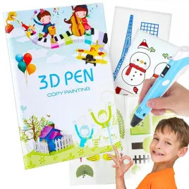 ksiazka-z-szablonami-do-dlugopisu-3d-pen-szablony-40-stron-do-drukowania